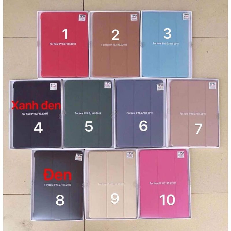 Bao da TPU Smart Case iPad Air, Air 2, Pro 9.7, Mini 4/5, Gen 7 Gen 8 10.2 air 4 10.9 ,11 2020.