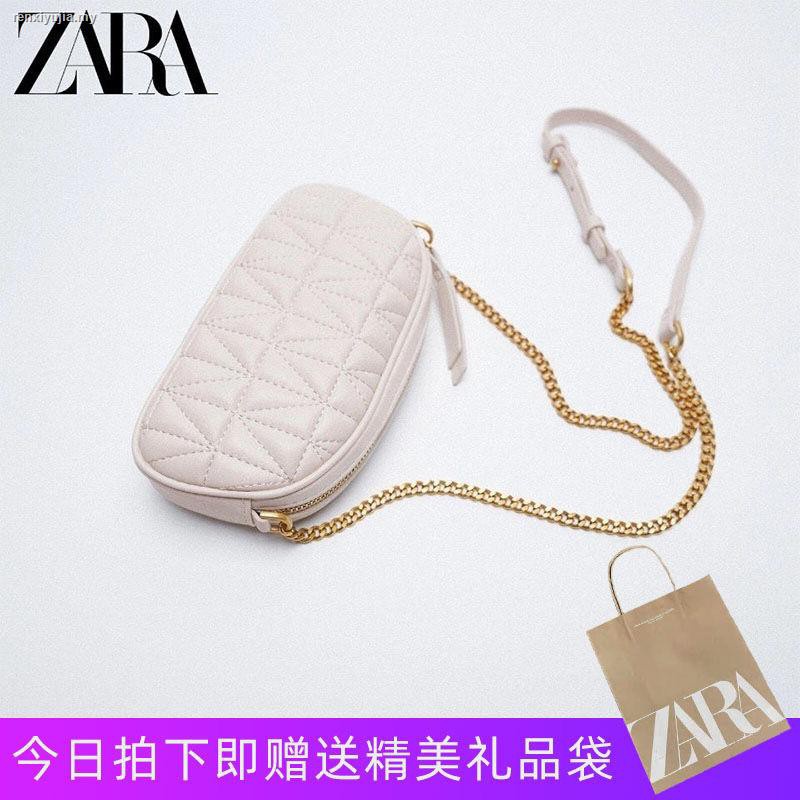 ☃✌Zara Túi Xách Đựng Điện Thoại Đính Đá Phong Cách Cổ Điển Thời Trang Xuân Hè 2021