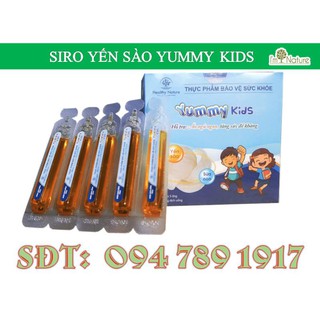 [HÀNG CHÍNH HÃNG HEALTHY NATURE] SIRO YẾN SÀO YUMMY KIDS