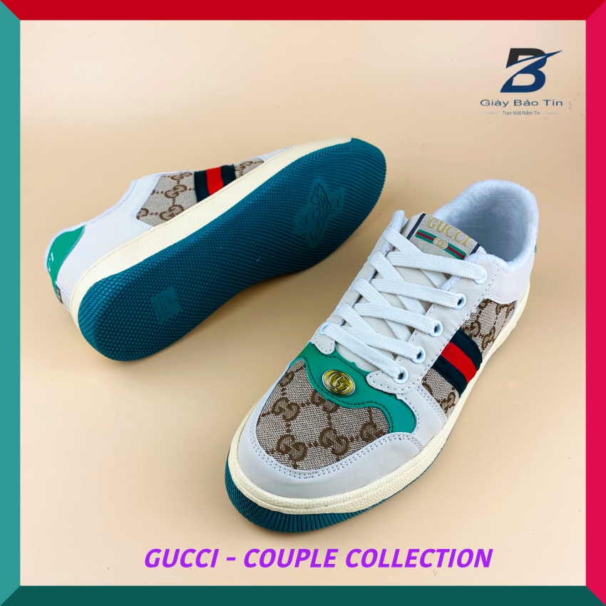 Giày Nam Nữ Gucci Sơn Tùng lót lông mềm mại 2 màu Giay Unisex thời trang dễ phối đồ full bill+box