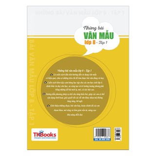 Những Bài Văn Mẫu Lớp 8 - Tập 1