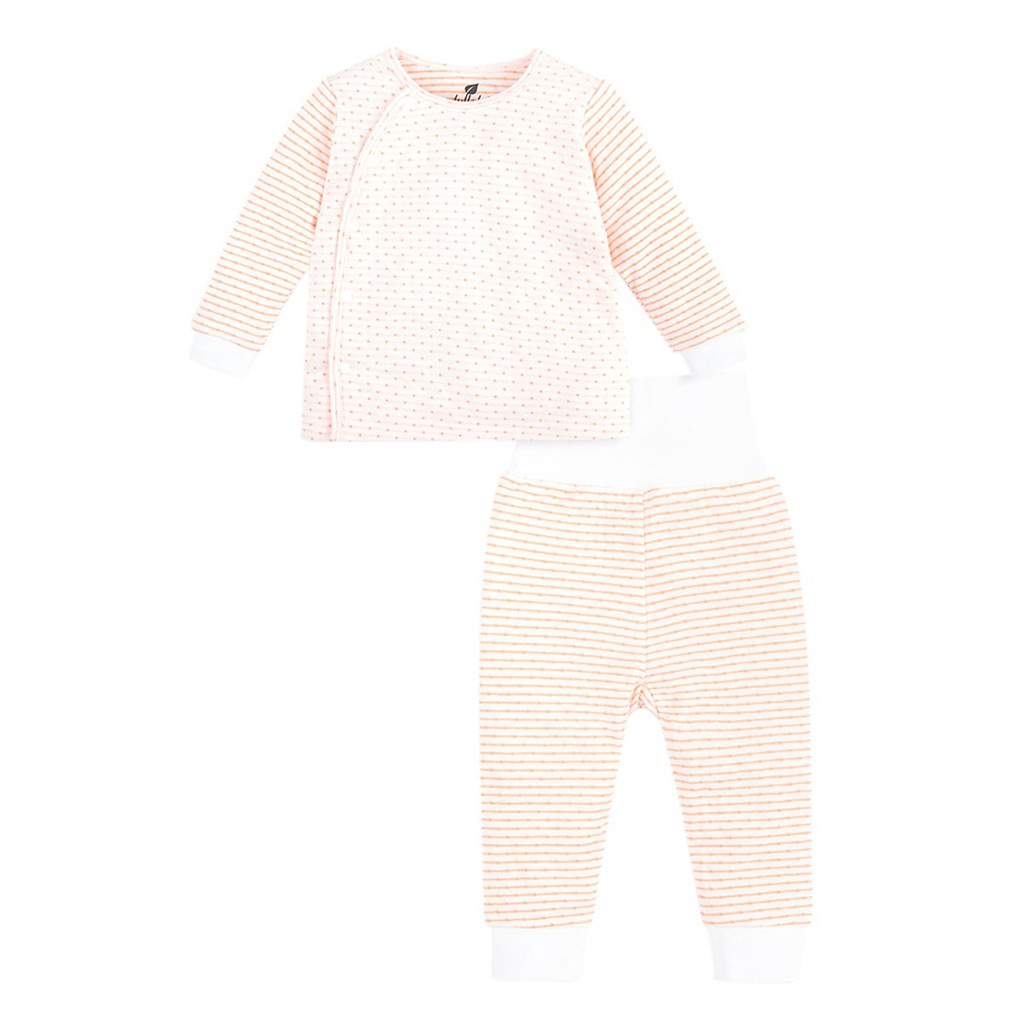 Bộ cài lệch dài tay Double Face Lullaby NH23-19