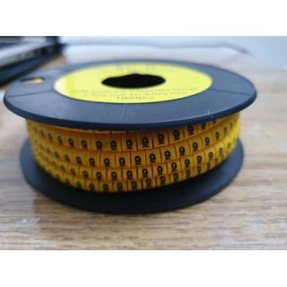 Đánh Dấu Dây Cáp Điện EC0 EC1 EC2 EC3 ECJ cuộn 1000 số
