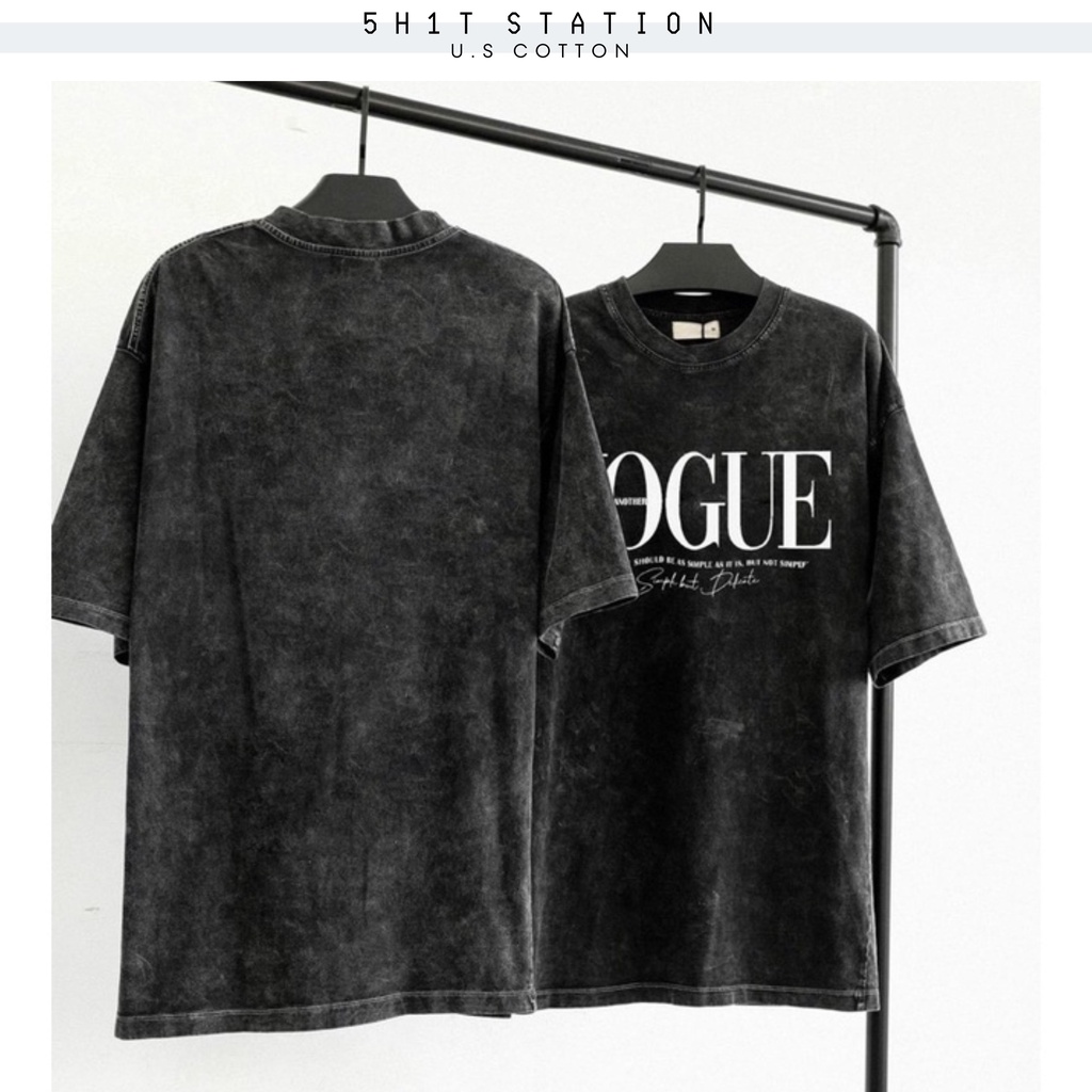 ÁO THUN WASH VOGUE/ Hàng xuất