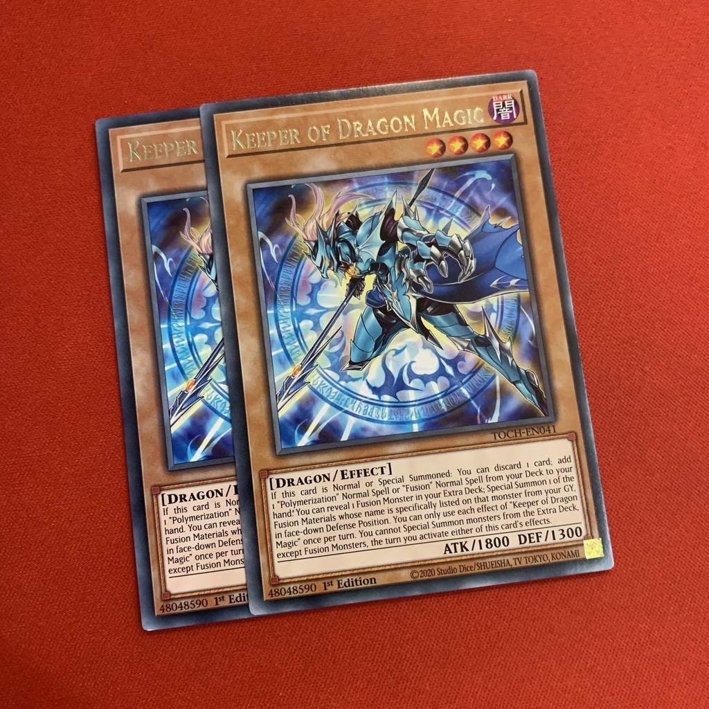 [EN-JP][Thẻ Bài Yugioh Chính Hãng] Keeper Of Dragon Magic