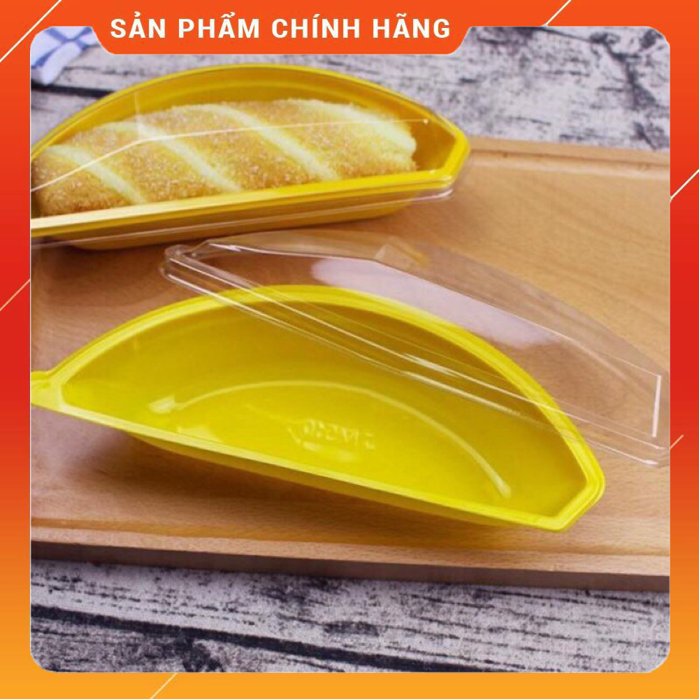 Combo 100 hộp chuối kèm tem