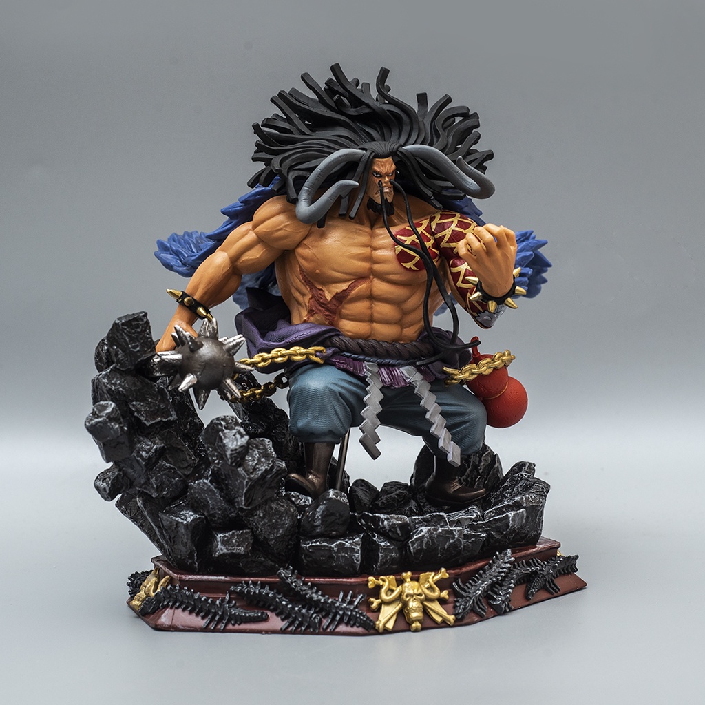 Mô hình One Piece tứ hoàng Kaido dạng người cao 19cm - Mô hình trang trí One Piece Figure Kaido bách thú Haki Shop