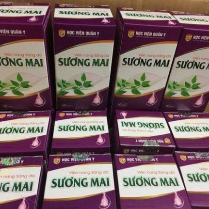 Viên Nang Sáng Da Sương Mai - Giúp bổ huyết, dưỡng da, giảm thâm nám, tàn nhang (90 viên)