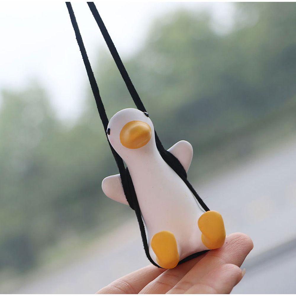 Rebuy1 Dây Treo Trang Trí Nội Thất Xe Hơi Hình Chú Vịt Hoạt Hình DIY