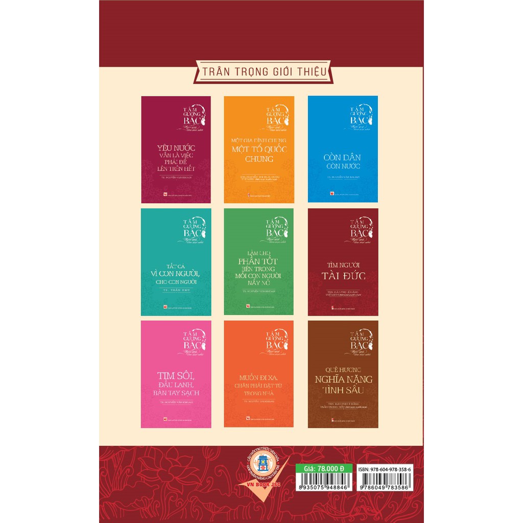 Sách - Tấm Gương Bác - Ngọc Quý Của Mọi Nhà - Tìm Người Tài Đức | BigBuy360 - bigbuy360.vn