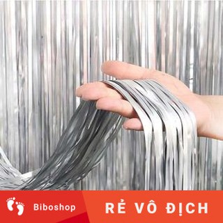 Rèm kim tuyến trang trí sinh nhật - Rèm tua rua trang trí sinh nhật