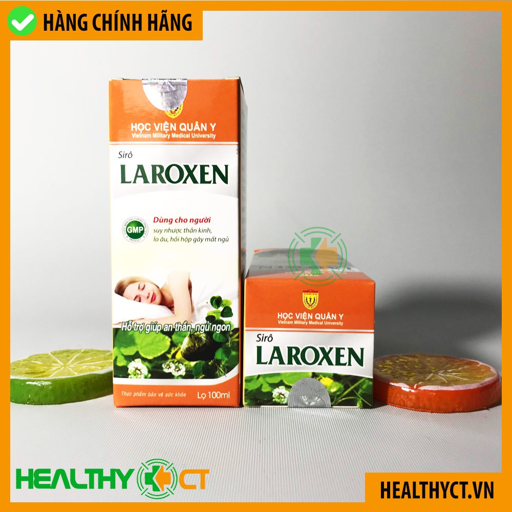 [ ✅CHÍNH HÃNG ] -  SIRO LAROXEN cải thiện mất ngủ - Học Viện Quân Y