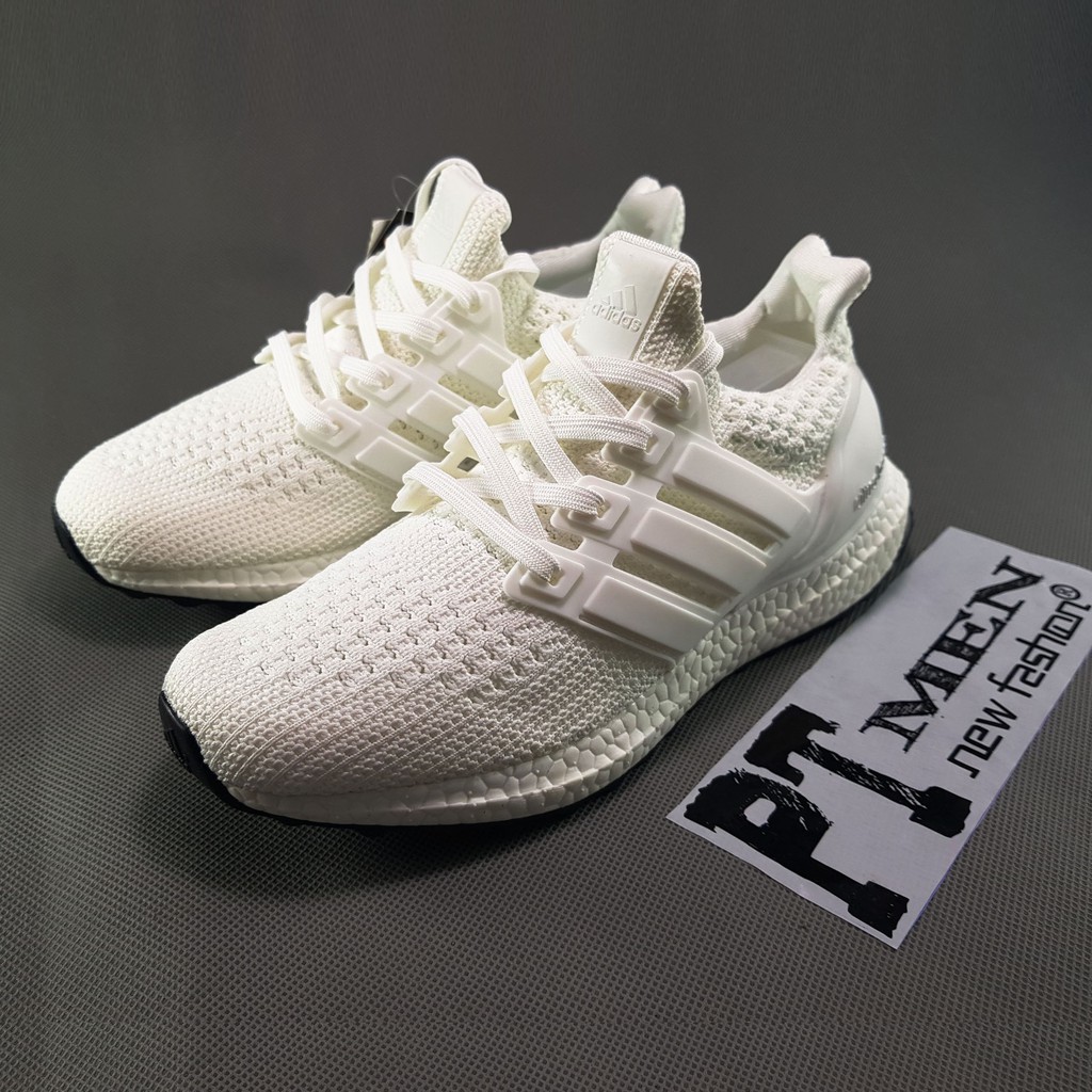 Free XẢ KHO THANH LÝ - RẺ Giày Sneaker Ultra Boost 4.0 Triple White | Sale Rẻ | Có Sẵn 2020 . new