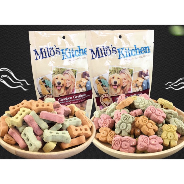 Bánh thưởng. Bánh qui gấu cho chó mèo