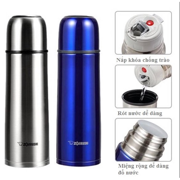 Bình giữ nhiệt nóng lạnh Zojirushi dung tích 0.5L SV-GR50, sản xuất tại Thái Lan, bảo hành 1 năm chính hãng