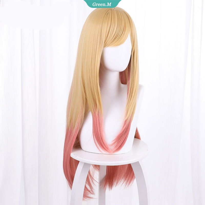 Tóc Giả Dài Thẳng Màu Vàng 85cm Hóa Trang Nhân Vật Darling Marin Kitagawa Dễ Thương | BigBuy360 - bigbuy360.vn