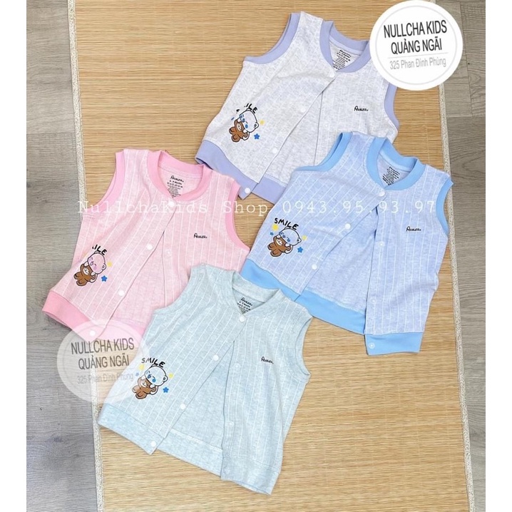 Áo gile nỉ nhung mịn cho bé trai và bé gái