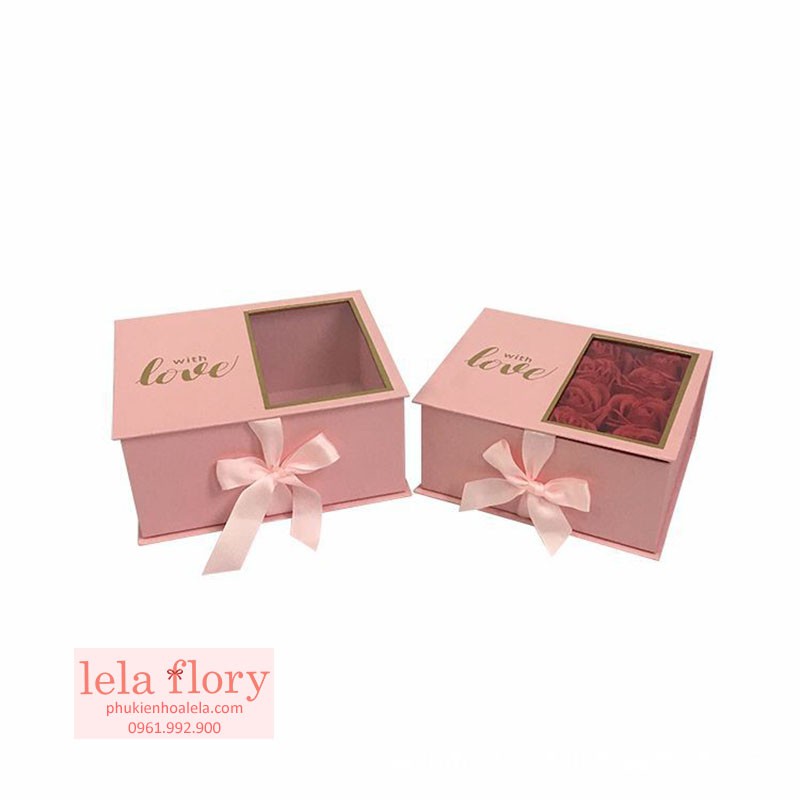 Bộ 2 chiếc hộp 2 ngăn LOVE - THH0042