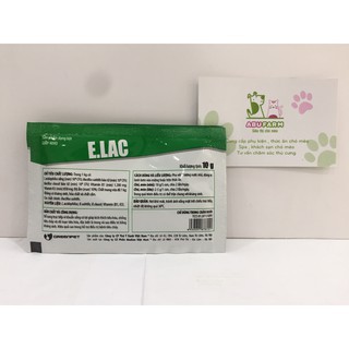 Men Elac cho chó mèo - 10gr