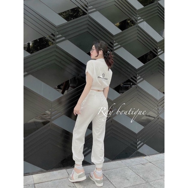Set bộ đũi khoá croptop logo