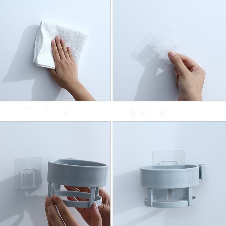 Giá treo máy sấy tóc hít tường tiện dụng