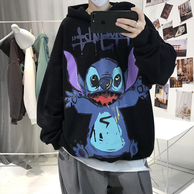 Áo hoodie nam nữ form rộng Unisex Stick012 siêu xinh, Áo Sweater unisex nam nữ nỉ có mũ phong cách oversize streetwear | BigBuy360 - bigbuy360.vn