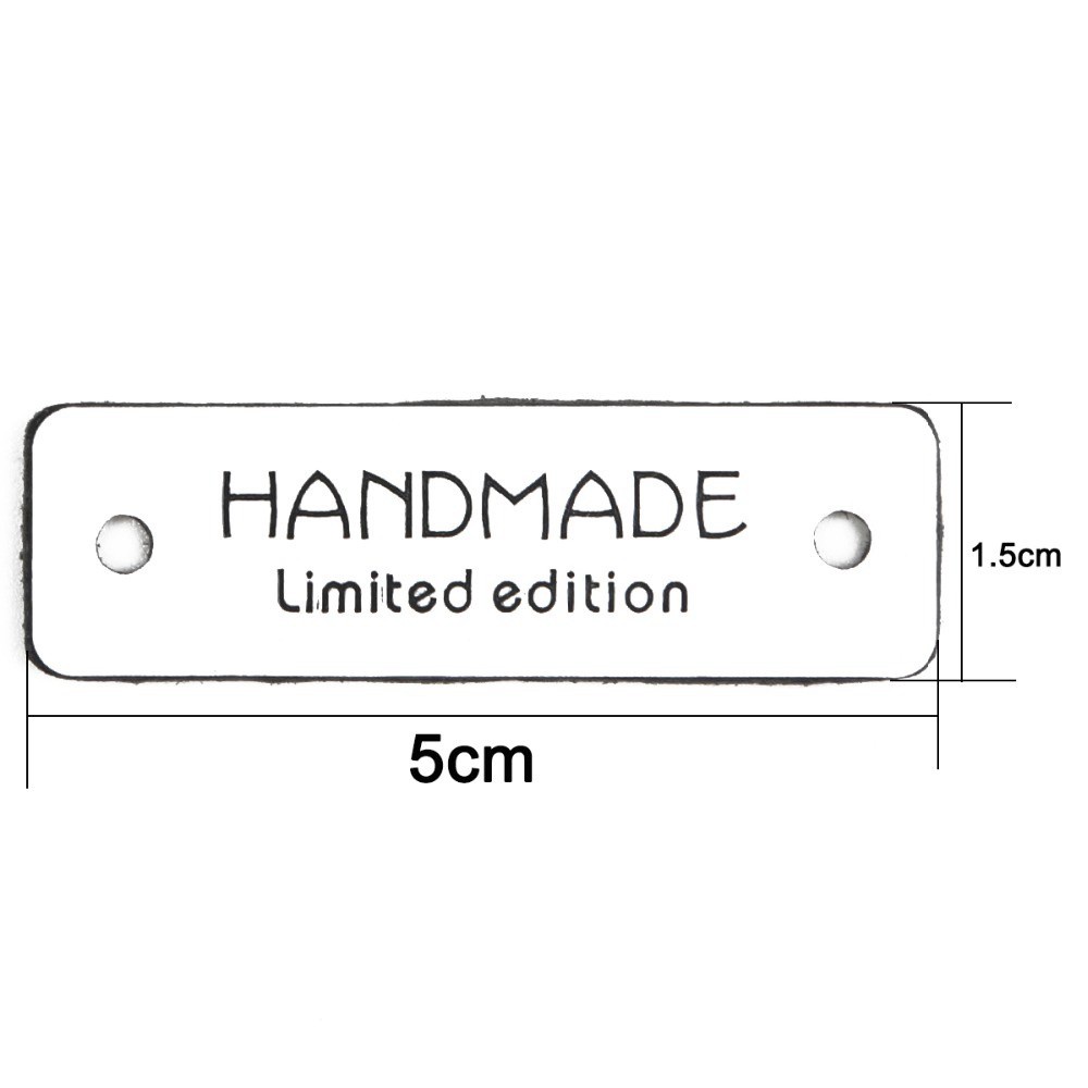 Set 12 / 24 Thẻ Đánh Dấu Trang Trí Quần Áo / Hành Lý Bằng Da Pu Nhiều Màu Sắc