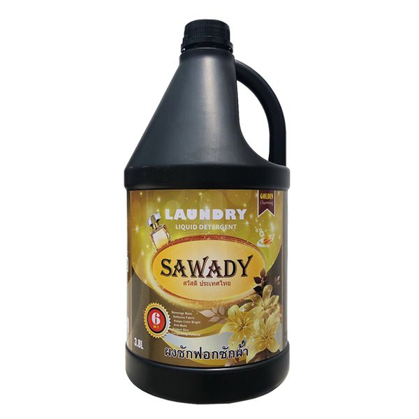 Bộ 2 Can Nước giặt xả 6 in 1 Sawady Thái Lan 3,8L Hương Tùy Chọn