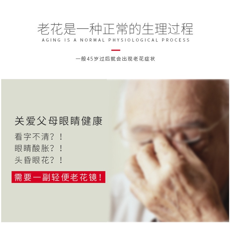 Kính đọc sách độ phân giải cao +100, +150, +250, +300, +350, +400