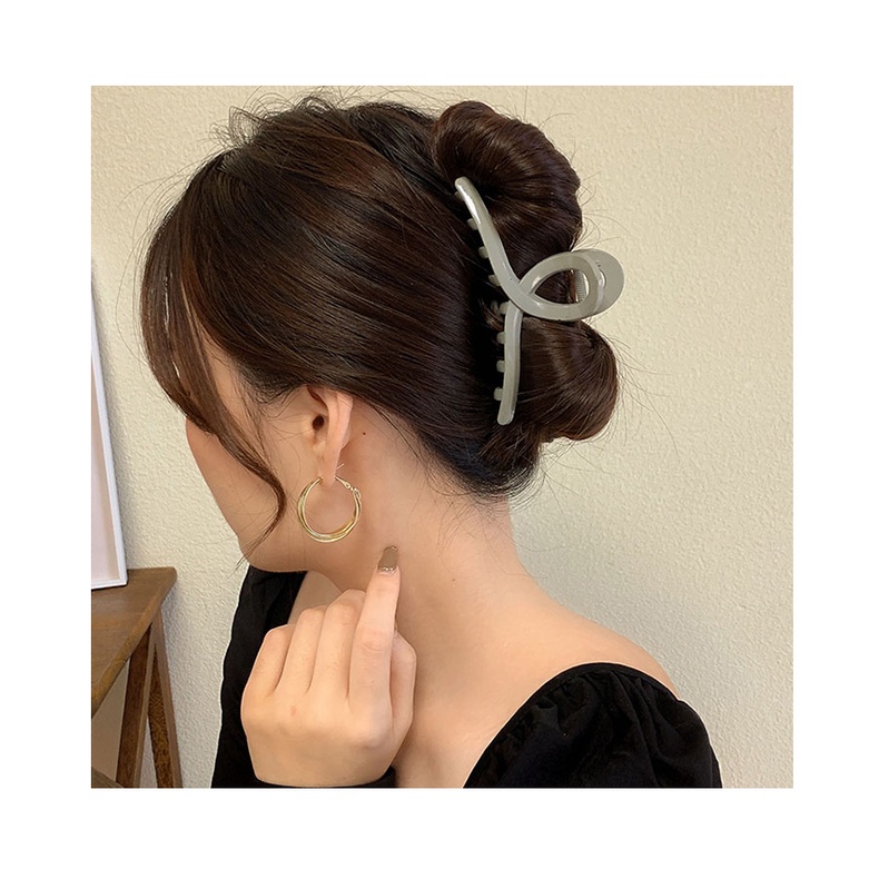 Kẹp Tóc Hình Chữ Thập Đơn Giản Cho Nữ