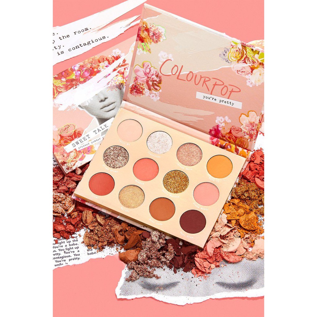 Bảng Phấn Mắt Colourpop - Sweet Talk Shadow Palette