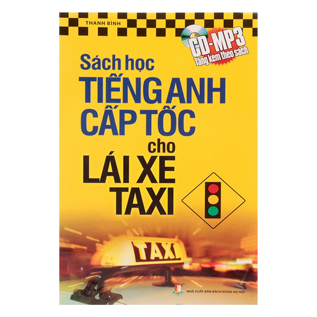 Sách - Sách Học Tiếng Anh Cấp Tốc Cho Lái Xe Taxi (Kèm CD)