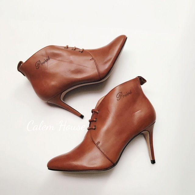 Giày boots PRIVE cổ đứng