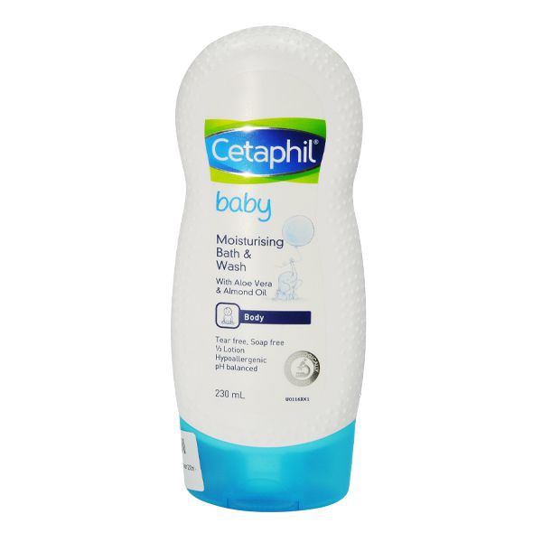 TẮM GỘI TOÀN THÂN CHO BÉ CETAPHIL BABY GENTLE WASH AND SHAMPOO 230ML