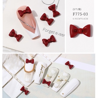 set 30 cái charm nơ trang trí móng