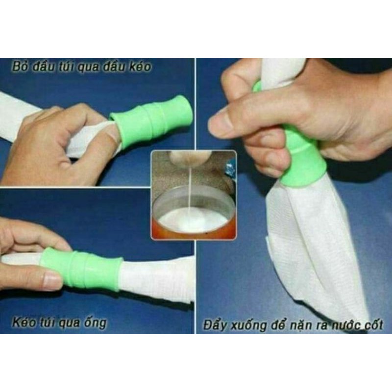 túi lọc nước cốt dừa