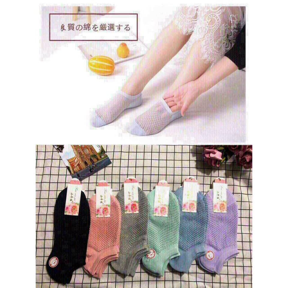 Combo 10 Đôi Tất Lưới Nữ
