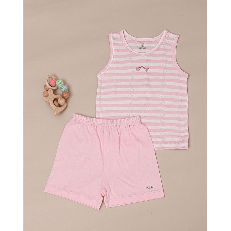 Bộ ba lỗ hè Nous size 6M - 24M