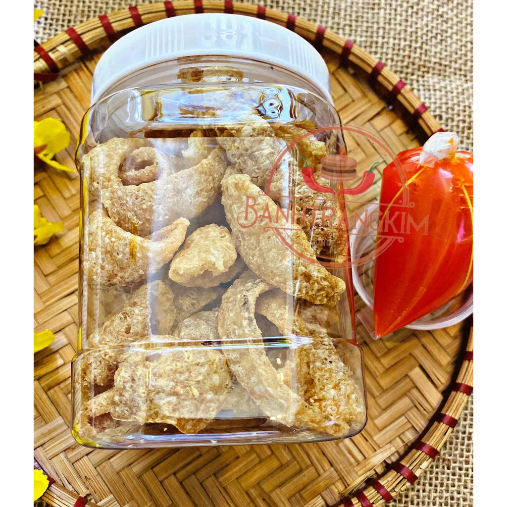 Da heo giòn tan chấm tương ớt