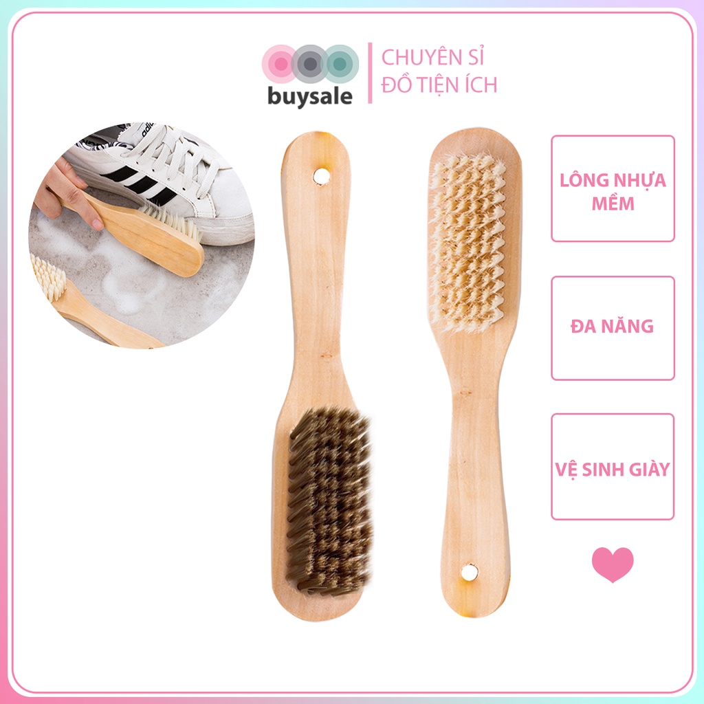 Bàn chải sợi nhựa gia dụng đa năng chà quần áo, giày dép không làm xước như bề mặt - BuySales - BSPK241