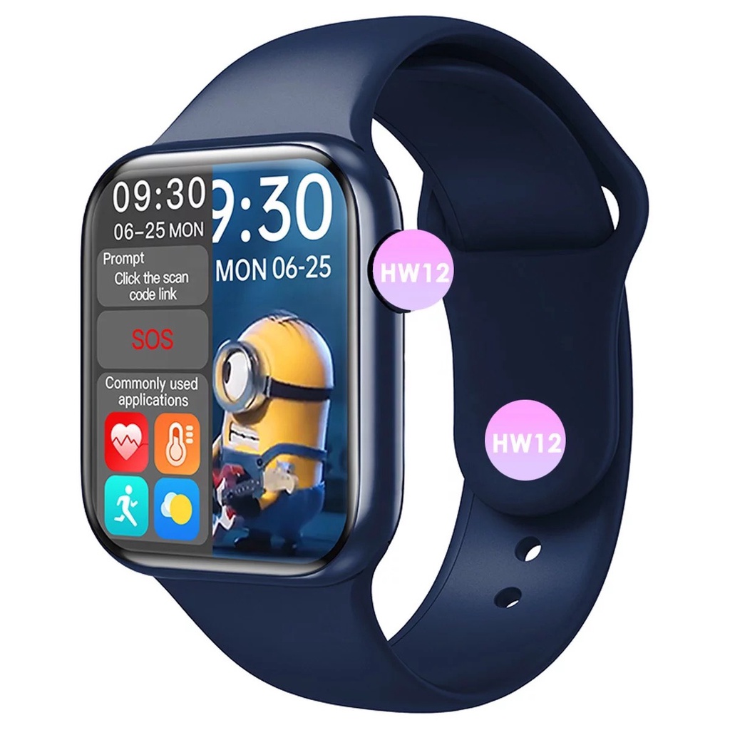 Đồng Hồ Thông Minh HW12 Seri 7 Cao Cấp / Smart Watch HW12 - Chống Nước - Nghe Gọi - Đổi Hình Nền - Bảo Hành 6 Tháng