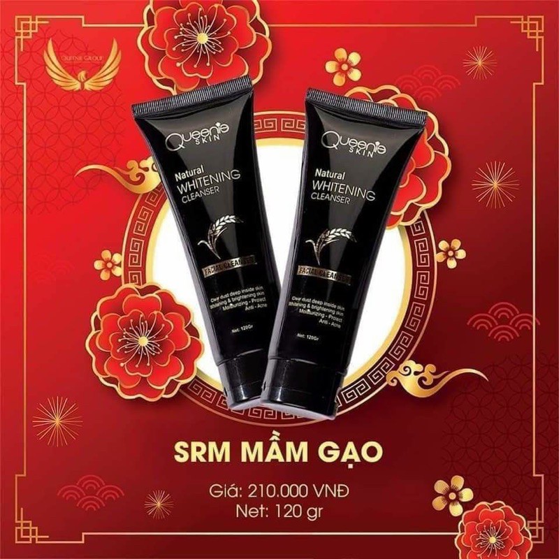 SỮA RỬA MẶT MẦM GẠO QUEENIE