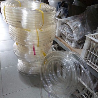 Ống nhựa dẻo,dày  trong suốt 6mm.8mm.10mm.12mm.14mm.16mm