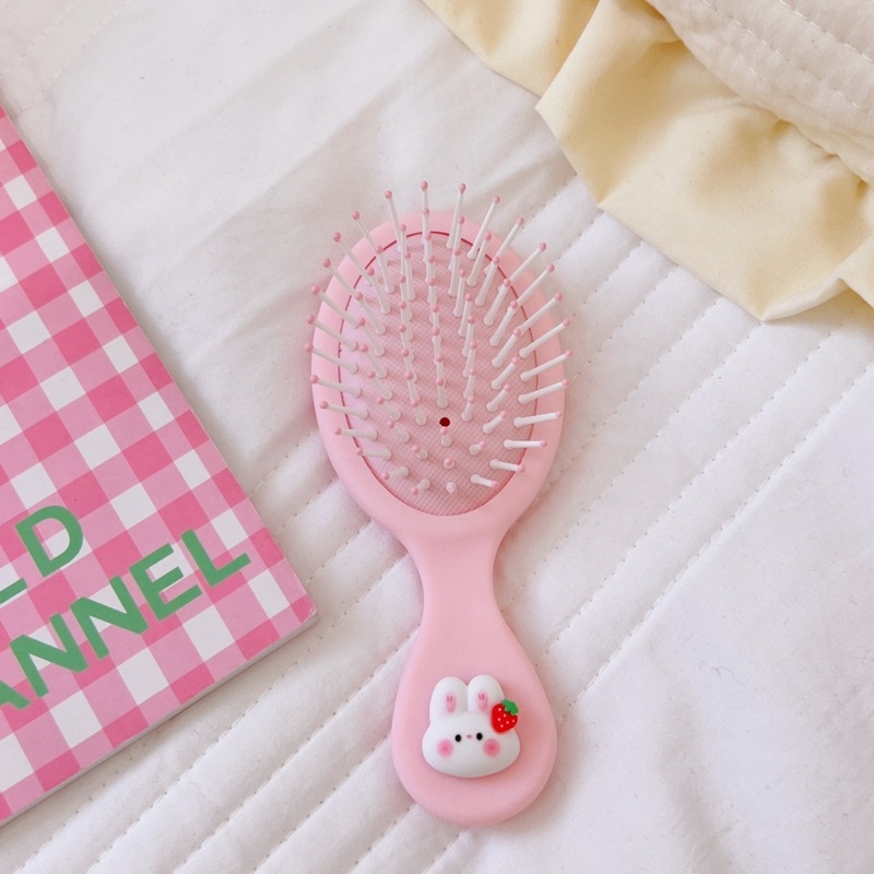 Lược Chải Tóc Michi House Massage Da Đầu Họa Tiết Hoạt Hình Dễ Thương Thiết Kế Xinh Xắn