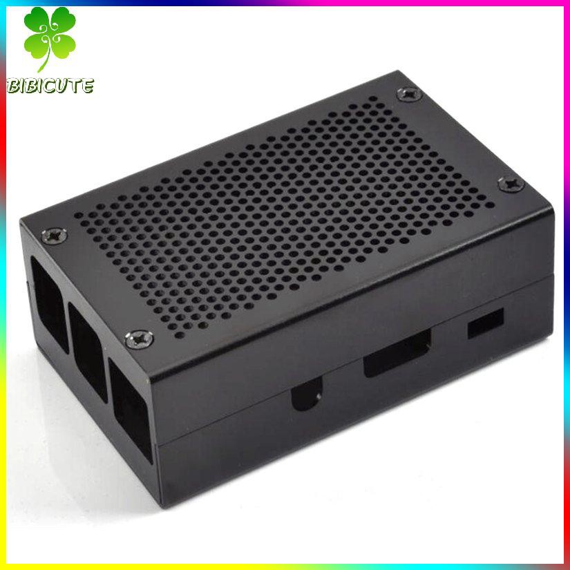 Vỏ Hộp Kim Loại Màu Đen 99or Raspberry Pi 3 Model B +