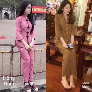 ĐỒ LAM ĐI CHÙA  trang nhã [ Mã ST01 ]