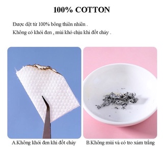 Khăn lau mặt khô dùng 1 lần Animerry, giấy lau đa năng, lau ướt dạng cuộn 40 tờ