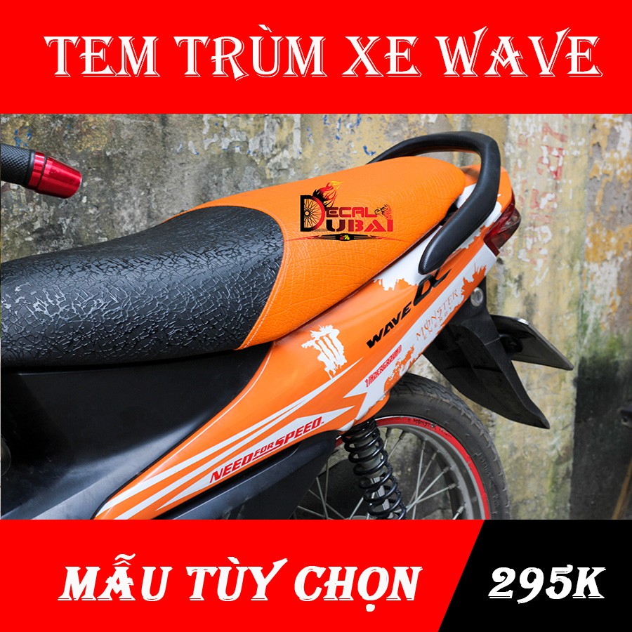 Tem Trùm Wave Monster cam trắng