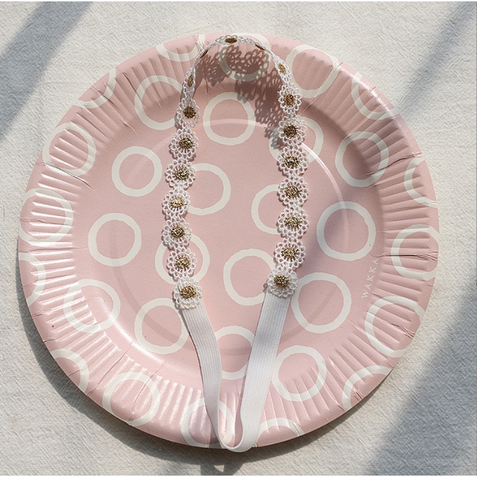 Băng đô dây hoa phong cách tiểu thư xinh xắn cho bé gái BD52 Mimo Baby