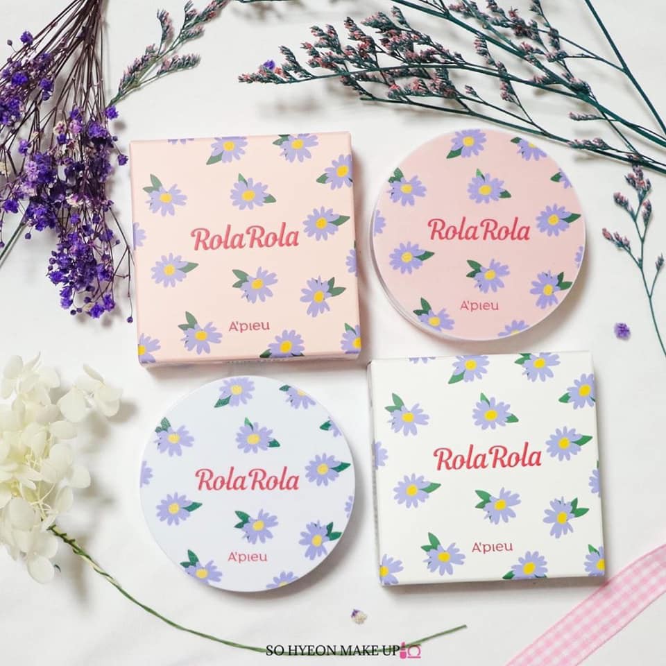 PHẤN NƯỚC APIEU ROLA ROLA COVER PANG LONGWEAR CUSHION. ĐỦ 2 DÒNG. TONE 3